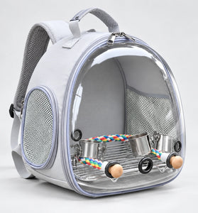 Portable Bird Travel Backpack Carrier