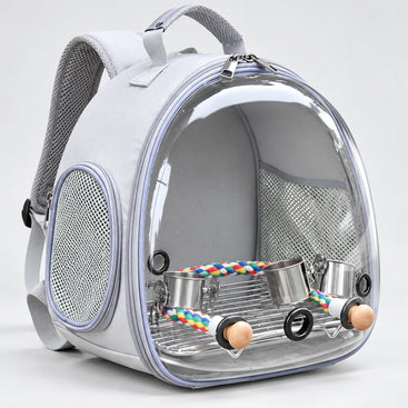 Portable Bird Travel Backpack Carrier