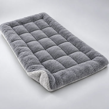 Extra Large Reversible Plush Dog Bed Mat – 120 × 60 cm