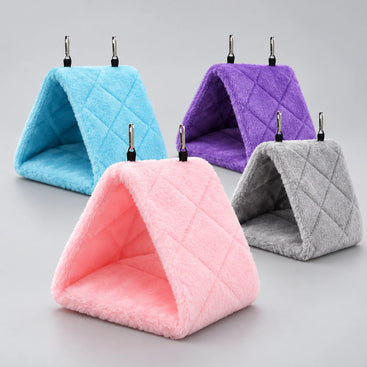 Plush Hanging Bird Tent Bed