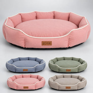 Corduroy Dog & Cat Sofa Bed
