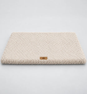 Foam Dog Bed with Removable Faux Fur Cover