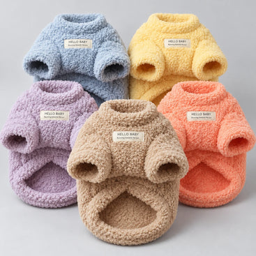 Soft Plush Winter Dog Sweater