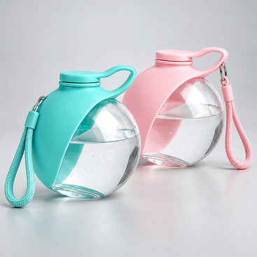 2-in-1 Portable Pet Water Bottle with Food Container