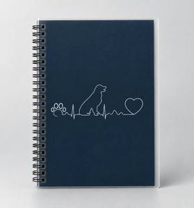 A5 Pet-Themed Spiral Notebook – 100 Pages