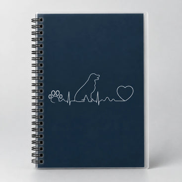 A5 Pet-Themed Spiral Notebook – 100 Pages