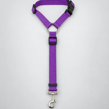 Adjustable 2-in-1 Pet Car Restraint Lead