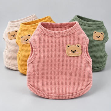Lightweight Waffle Pet Vest for Dogs & Cats