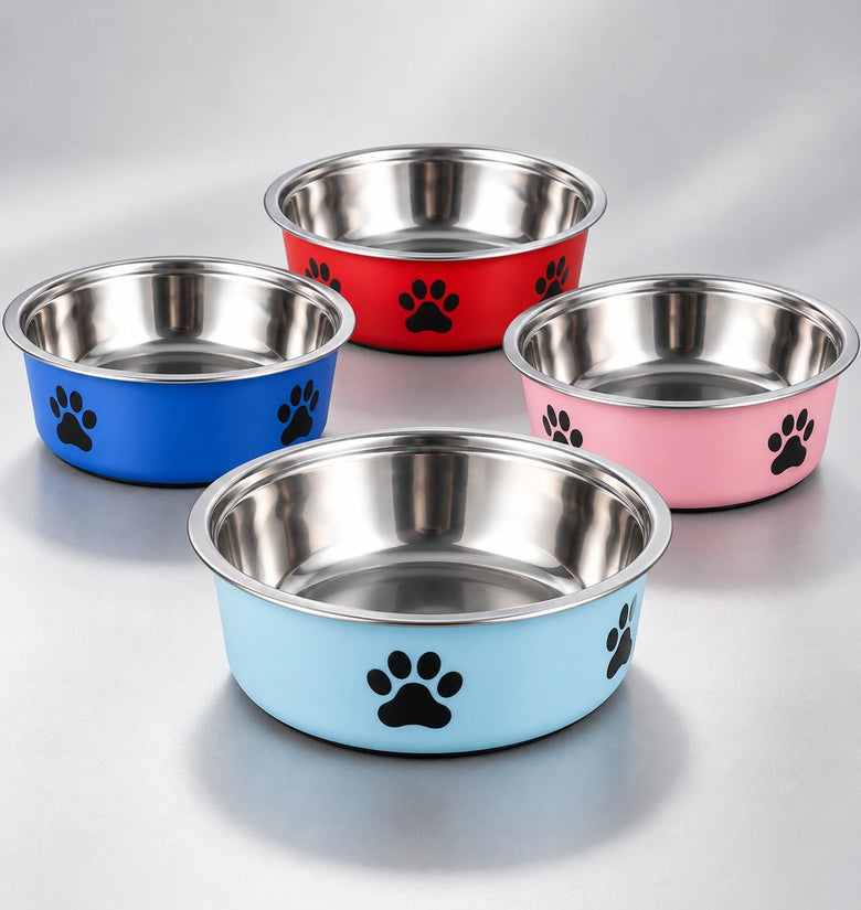 Non-Slip Stainless Steel Pet Bowl