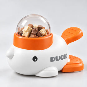 Interactive Duck Treat Dispenser Puzzle Toy