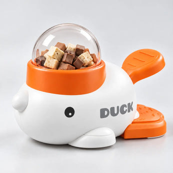 Interactive Duck Treat Dispenser Puzzle Toy