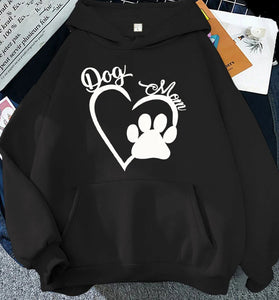 Dog Mum Paw Print Women’s Hoodie