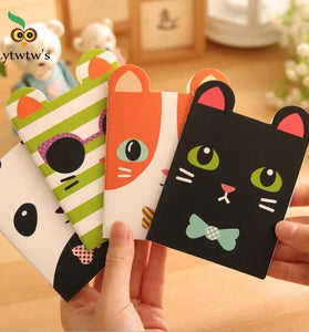 Mini Black Cat Notebook