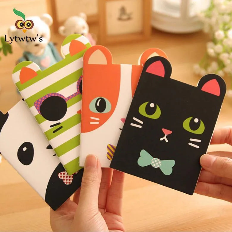 Mini Black Cat Notebook