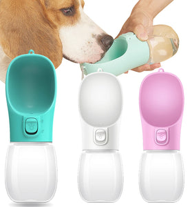 Portable Pet Water Bottle for Dogs & Cats