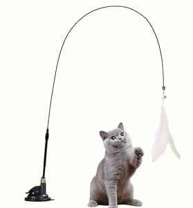 Interactive Cat Teaser Wand Toy