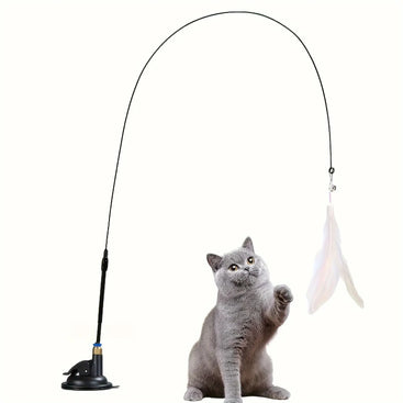 Interactive Cat Teaser Wand Toy