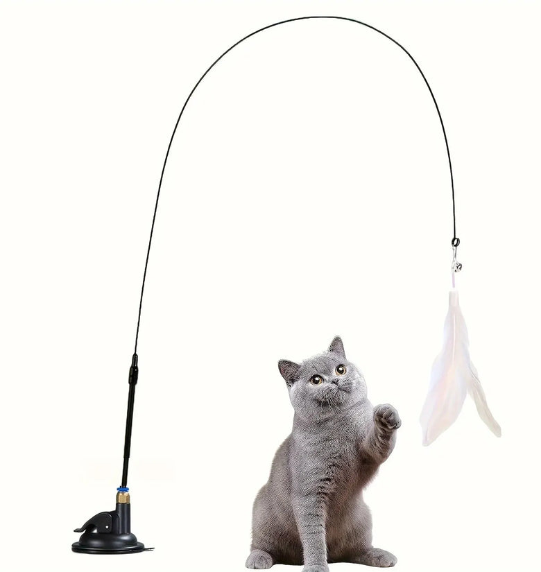 Interactive Cat Teaser Wand Toy