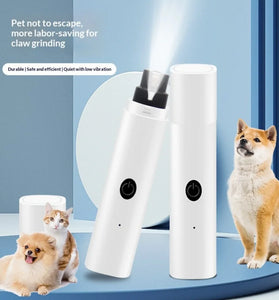 Rechargeable Pet Nail Grinder with LED Light