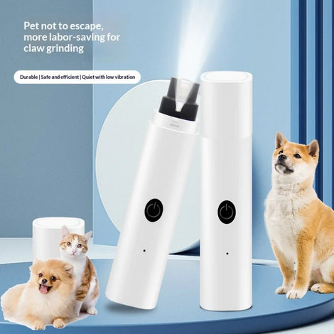 Rechargeable Pet Nail Grinder with LED Light