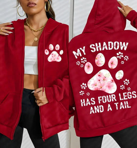 Four Legs & A Tail Women’s Zip Hoodie