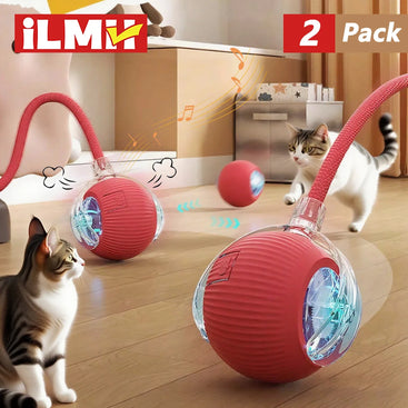 Rechargeable Interactive Rolling Cat Ball Toy