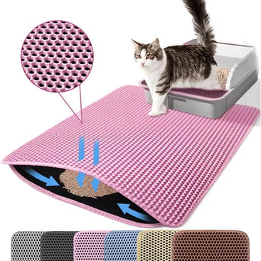 Double Layer Cat Litter Mat