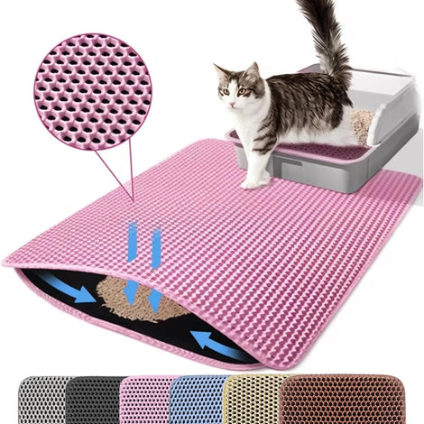 Double Layer Cat Litter Mat
