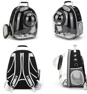 Pet Cat Carrying Bag Space Pet Backpacks Breathable Portable Transparent Backpack Puppy Dog Transport Carrier Space Capsule Bags