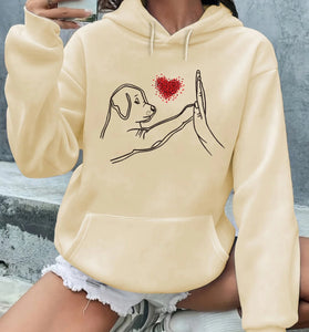 Dog High Five Women’s Hoodie