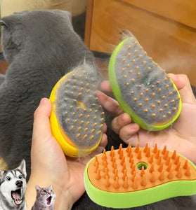 Cat Dog Steamy Brush Steam Brush Electric Sprayer for Massage Pet Grooming tool Shedding 3 in 1 Electric Sprays Massage Combs