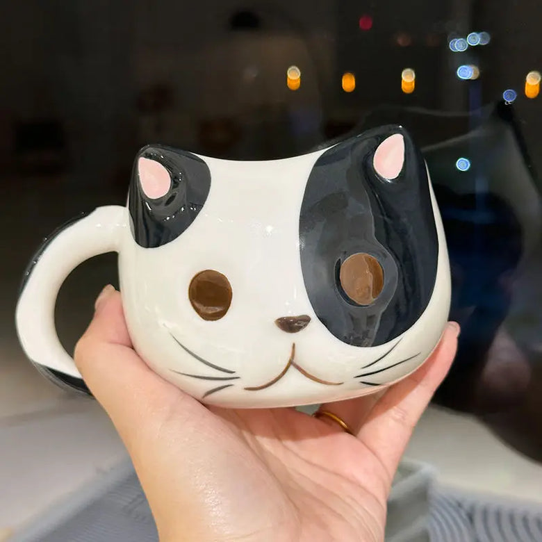 Cute Cat Ceramic Mug