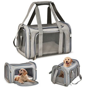Soft-Sided Pet Travel Carrier for Cats & Small Dogs